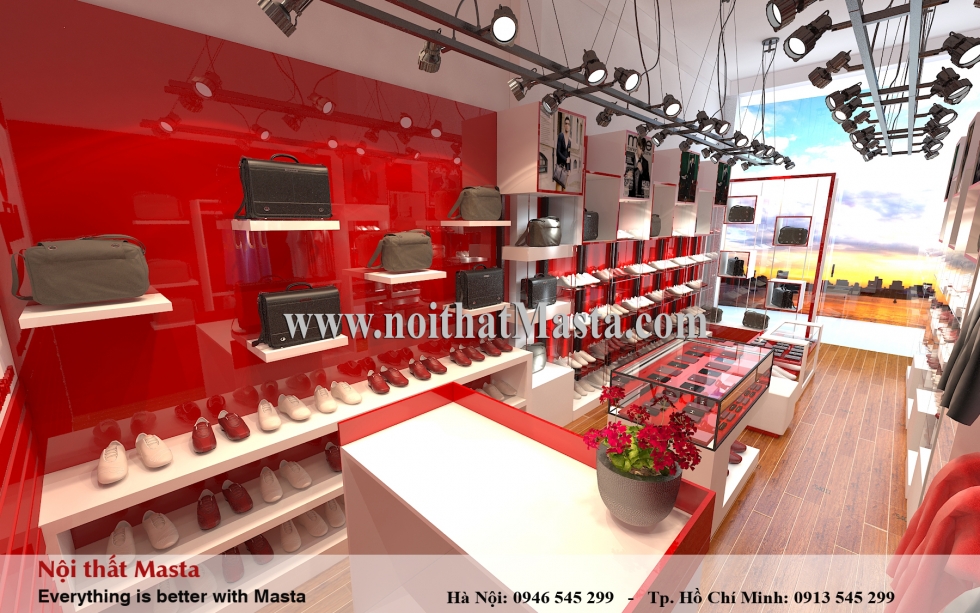 thiet ke shop giay